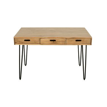 Rollins 52 Inch Counter Dining Table with Storage In Light Brown
