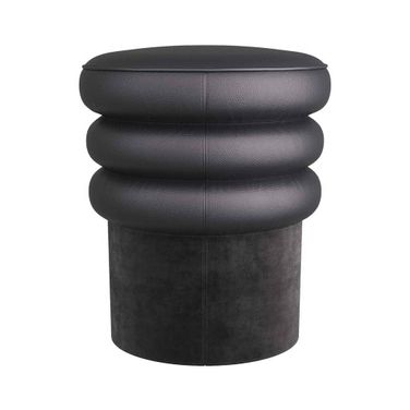 Rollo Ottoman In Black