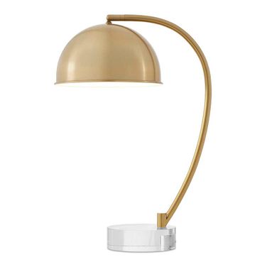 Romani Desk Lamp In Gold and Brass