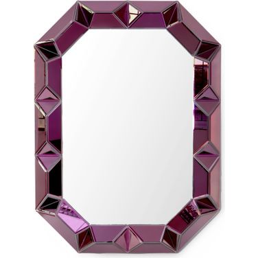 Romano Wall Mirror In Alexandrite Purple
