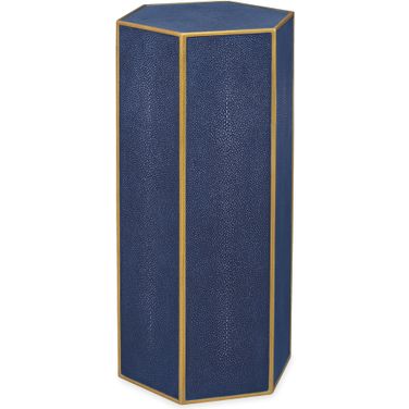 Romeo Tall Side Table In Indigo