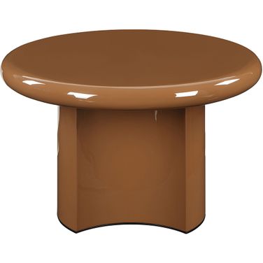 Ronald End Table In Dark Green and Brown