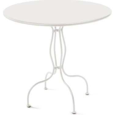 Rondo Round Dining Table In White