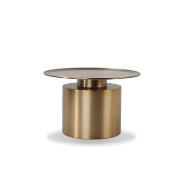Rook Coffee Table In Brass