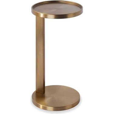 Rookie End Table In Brass