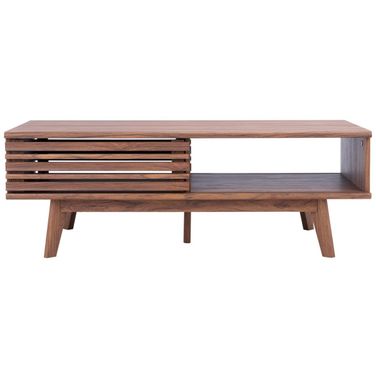 Rori 1 Shelf Coffee Table in Walnut