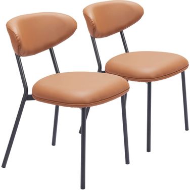 Rorun Dining Chair Set of 4 In Brown