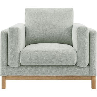 Roscoe Fabric Armchair In Mist