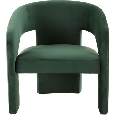 Roseanna Modern Accent Chair In Forest Green