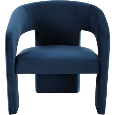Roseanna Modern Accent Chair In Navy