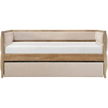 Roseburg Twin Daybed with Trundle In Beige and Natural