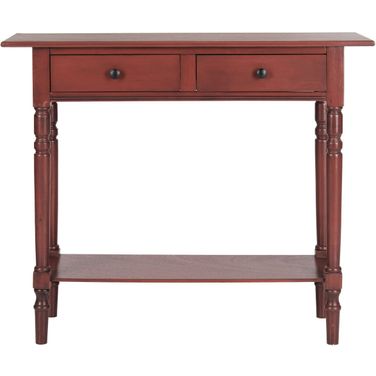 Rosemary Red 2-Drawer Console