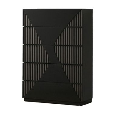 Rosette Chest In Black
