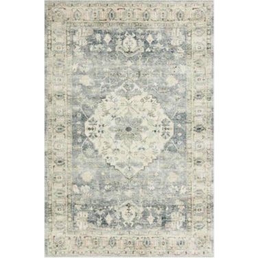 Rosette Denim/Fog 2'2" x 3'8" Rug