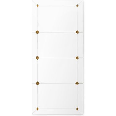 Rosette Large Mirror In Clear