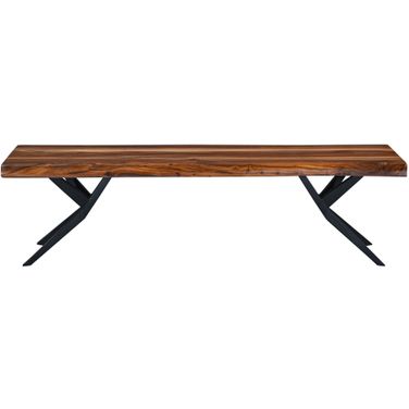Rosewood 68 Inch Bench In Natural Sheesham