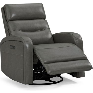 Rosslyn SG Recliner with Power Headrest In York Charcoal
