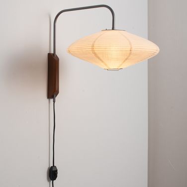 Roswell Linen-Cotton Shade Wall Sconce In Matte Black
