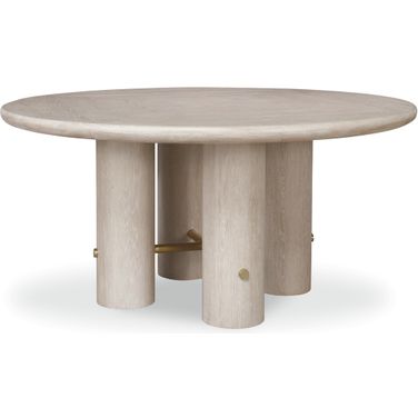 Round Dining Table In Sand