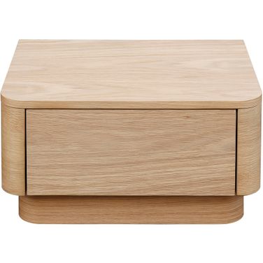 Round Off Nightstand In Natural