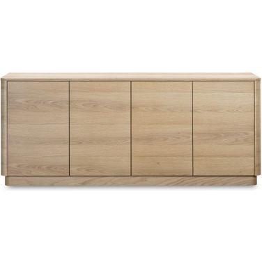 Round Off Sideboard In Natural Oak