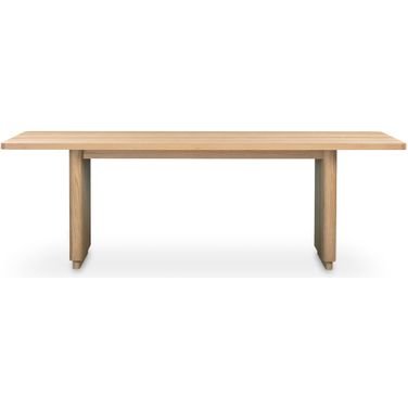 Round Off Small Dining Table In Natural Oak