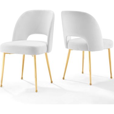 Rouse White Dining Room Side Chair Set of 2