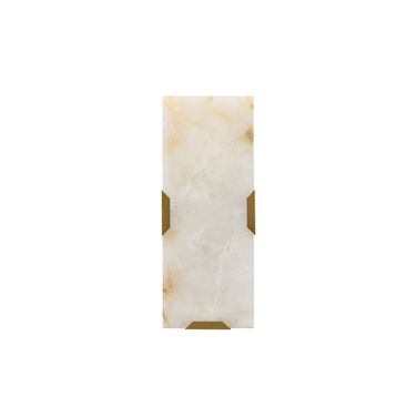 Rovira Small Sconce In Brushed Gold and Cream