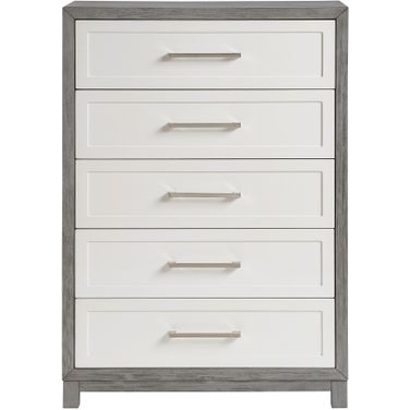 Rowan Chest In Gray and Ivory