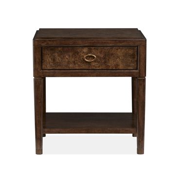Rowan Open Nightstand In Espresso
