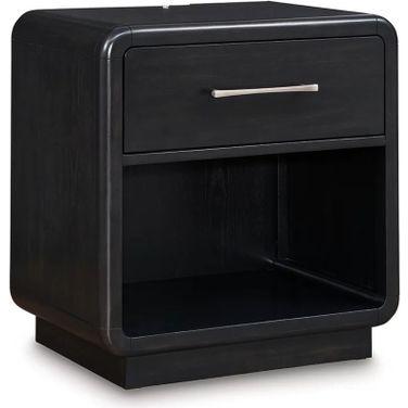 Rowanbeck Nightstand In Black