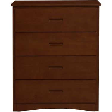 Rowe Dark Cherry 4 Drawer Chest