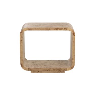Rowena End Table In Natural and Brown