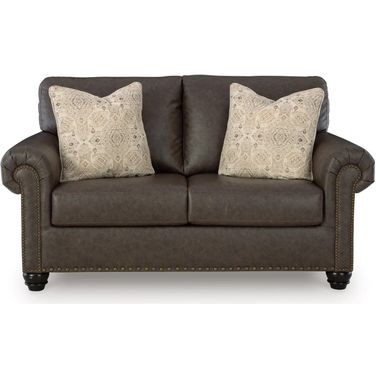 Roxmere Loveseat In Umber