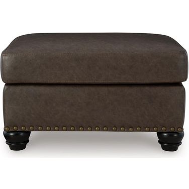 Roxmere Ottoman In Umber
