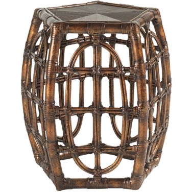Royal Kahala Oval Reef Accent Table In Tortoise Shell