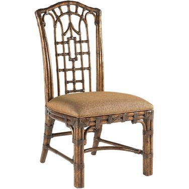 Royal Kahala Pacific Rim Side Chair In Tortoise Shell
