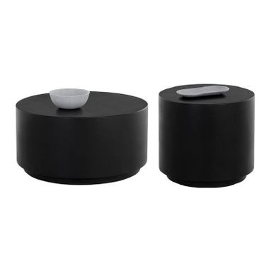 Rubin Occasional Table Set In Black