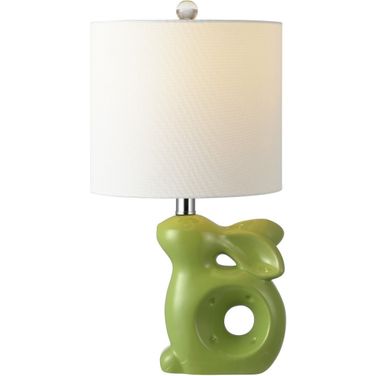 Ruby Rabbit Lamp in Green