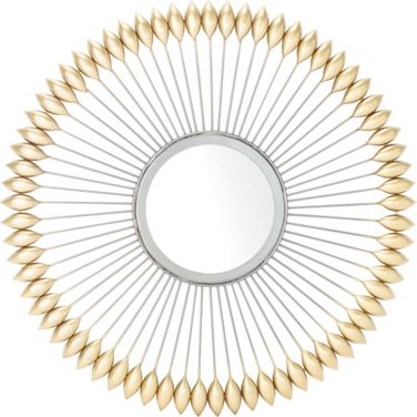 Rulan Zinc and Gold Mirror