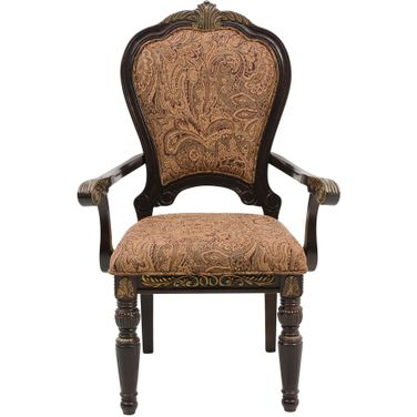 Russian Hill Warm Cherry Arm Chair Set of 2