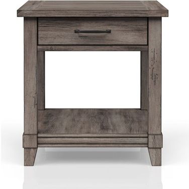Rustic 1 Drawer End Table