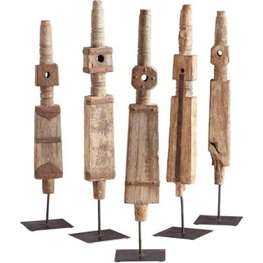 Rustic Large Rustic Todem Sculpture