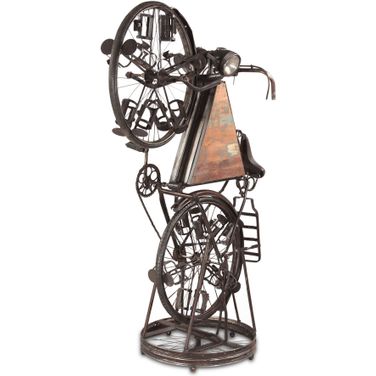 Rustic Revival Cycle Bar In Brown
