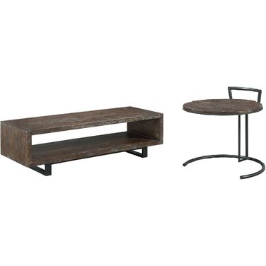 Rustique Occasional Table Set In Rustique
