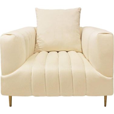 Rutland Lounge Chair In Ivory