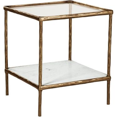 Ryandale Antique Brass Accent Table