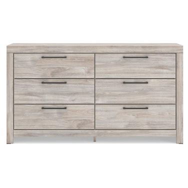 Ryderton Six Drawer Dresser In Gray