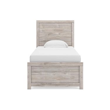 Ryderton Twin Panel Bed In Gray