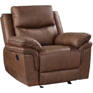 Ryland Glider Recliner In Brown